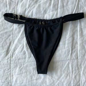 Skatie Swim Black Bottoms size S